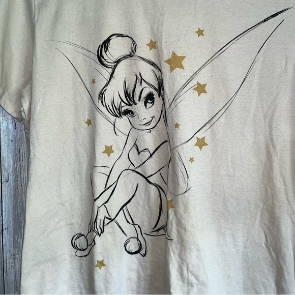 Disney Tinker Bell Tan Tee - Picture 3 of 5